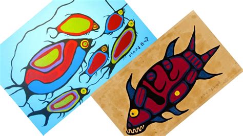 Art By Norval Morrisseau Youtube
