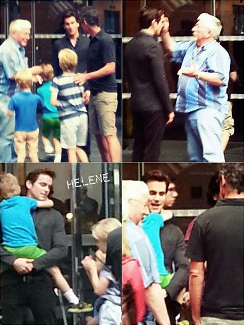 So Sweet Simon And The Kids Are On Set Hes Such An Affordable Father