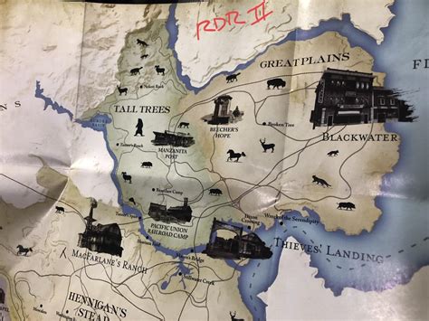 I Just Found My Old Rdr 1 Map This Is The Upper Part Of It