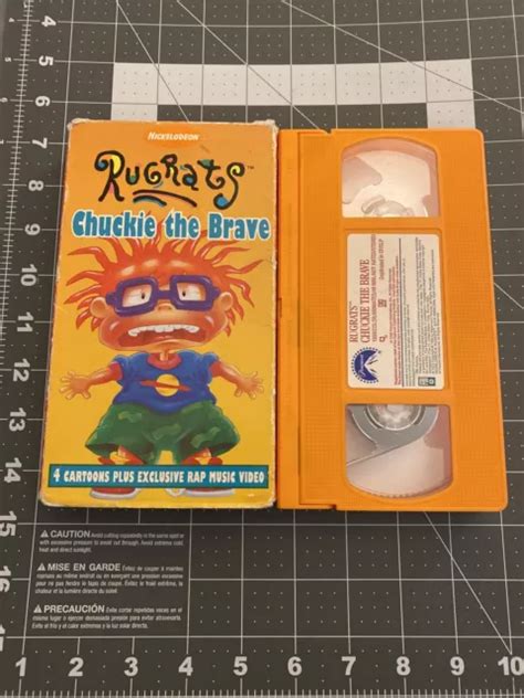 Rugrats Chuckie The Brave Vhs Rare Tape Nickelodeon