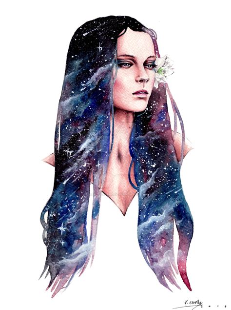 Galaxy Girl By Carella Art On Deviantart