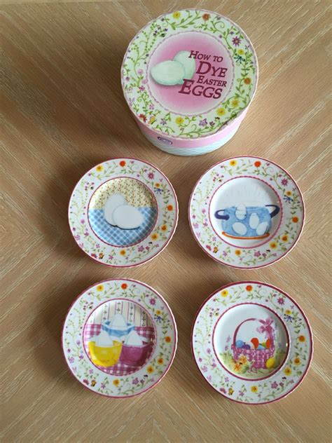 Paper plate bunny ears easter bonnet. MWW How to Dye Easter Eggs mini plates | Mini plate ...