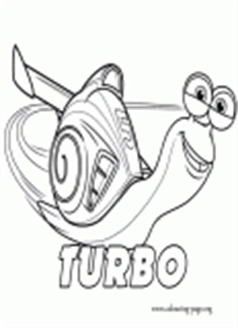 Turbo Coloring Pages