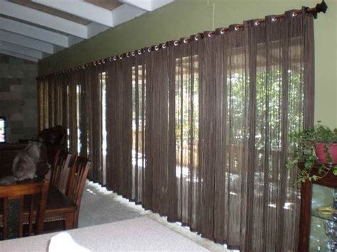 These are good for filtering light and for adding privacy to a. window treatments | Sliding glass door curtains, Sliding ...