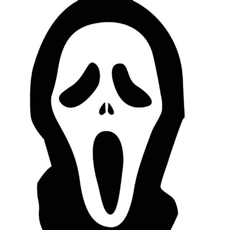 Ghostface Scream Vinyl Sticker