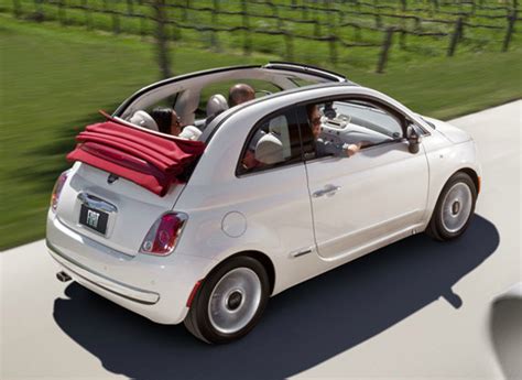 This Is The Fiat 500 With The Red Convertible Top Im In Love With