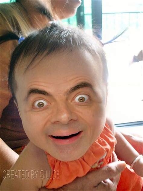 Funny Pictures Mr Bean Baby