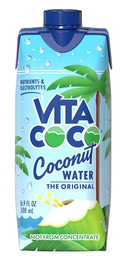 Vita Coco Coconut Water Pure 16 9 Fl Oz Tetra