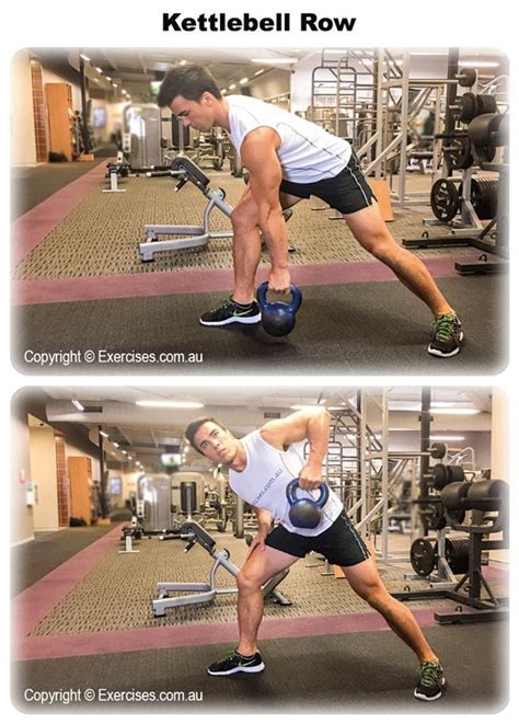 Kettlebell Row Is An Effective Exercise To Target Your Lats Rear