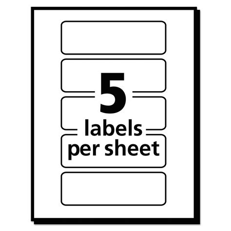 Printable Self Adhesive Removable Color Coding Labels 1 X 3 Neon