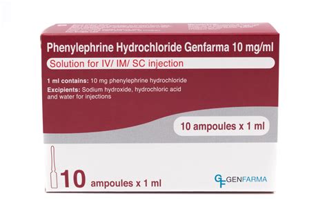 Phenylephrine Altan 10mgml Propharm