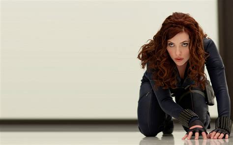 Scarlett Johansson As Black Widow Iron Man 2 Movie Collectibles