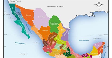 Mapas Territorio Mexicano Material Didactico