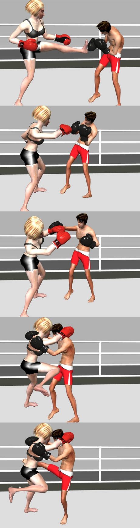 Mixed Kick Boxing Match Page02 By Andypedro On Deviantart