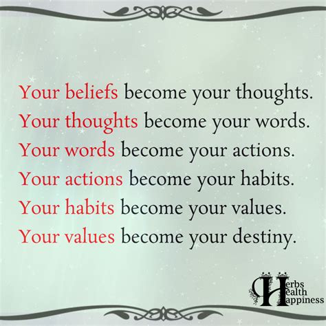 Your Beliefs Become Your Thoughts ø Eminently Quotable Quotes
