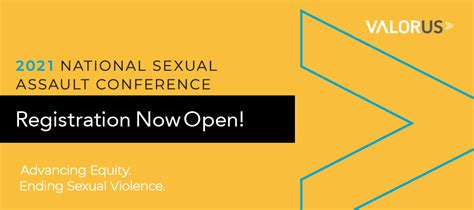 2021 National Sexual Assault Conference Is Happening Soon
