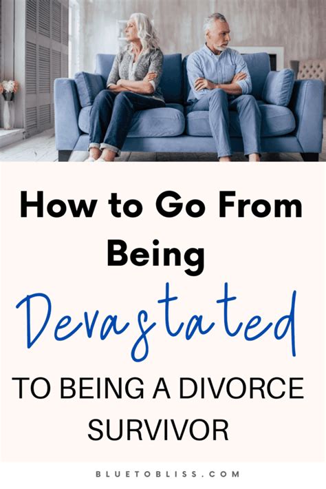 How To Survive Divorce And Take Your Life Back Blue To Bliss
