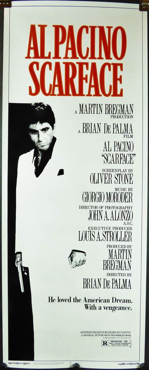 Scarface Movie Poster 1983
