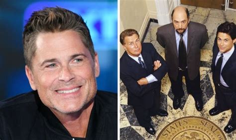 The West Wing Cast Why Did Rob Lowe Leave The West Wing As Sam Seaborn Tv And Radio Showbiz