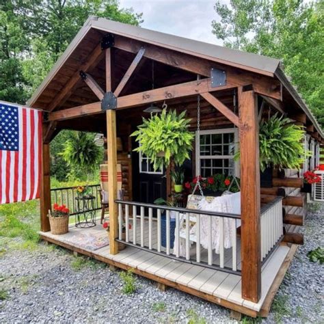 36 Fully Furnished Log Cabin Is Ready To Move Into Flipboard