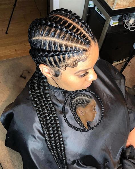 From natural cornrow hairstyles to cornrows with extensions, you will find them all in our list of 51 best. Braids. #updosforboxbraids #bigboxbraids | Hair styles ...