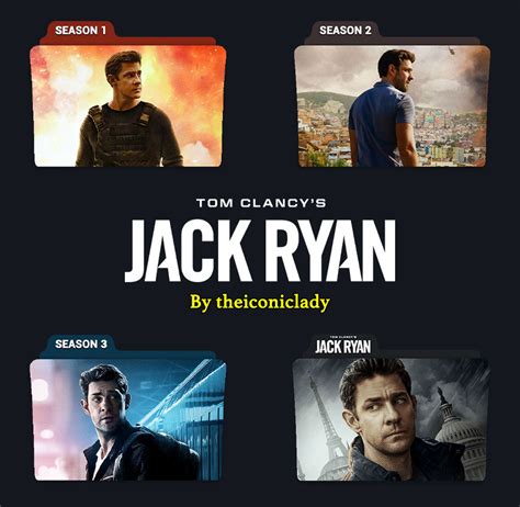 Tom Clancys Jack Ryan Season Folder Icons By Theiconiclady On Deviantart