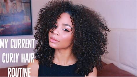 My Updated B C Curly Hair Routine KiraTheLight YouTube