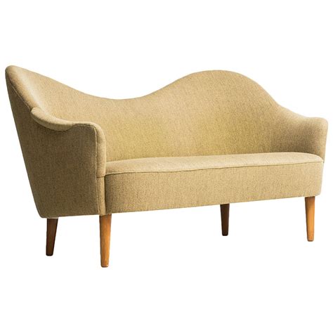 This is regarded as the most typical item of malmsten's furniture. Carl Malmsten Samspel Sofa by O.H SjöGren in Sweden at 1stdibs