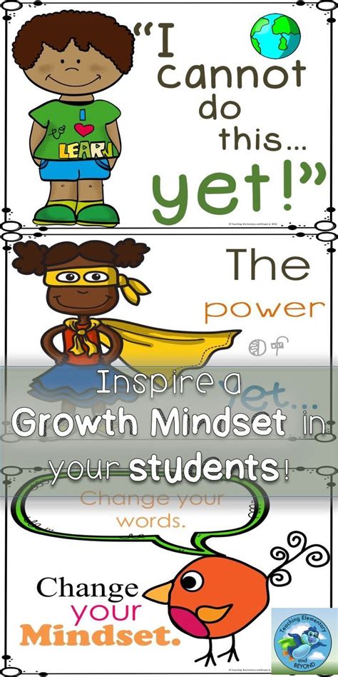 Positive Growth Mindset Notes To Encourage Students Distance Learning