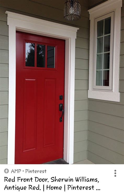 How To Paint A Door Red Painting