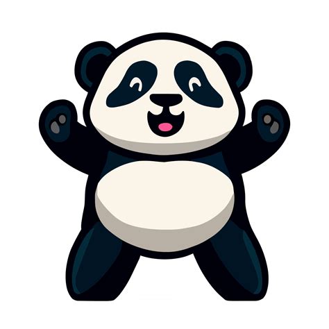 Panda Clipart Transparent Background 24044237 Png