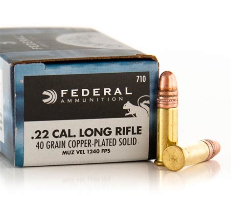 Federal 22 Long Rifle Ammo Game·shok Cprn710 500 Rounds