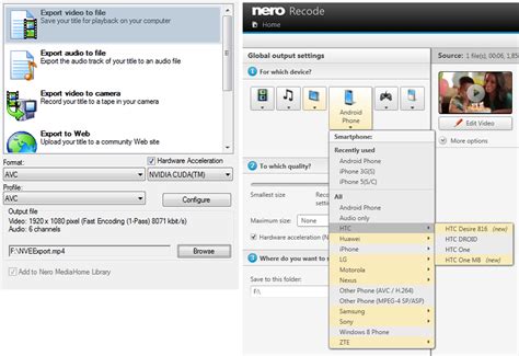 'nero recode' is an easy to use application, which supports transcoding various media source file formats to a variety of target video formats, so that you can playback your. Nero 2015 Platinum free download - Software reviews ...