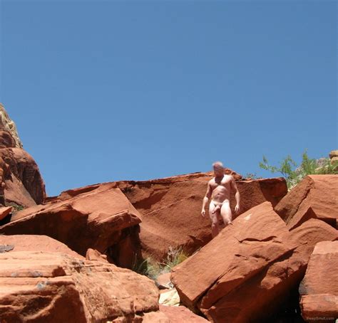 Nude Hiking At Red Rock Canyon And Lake Mead