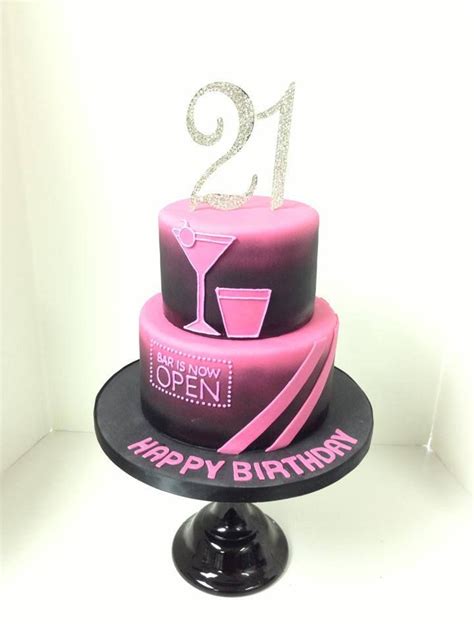 Gifts to be delivered for birthday. cool 21st cake | 21st birthday cakes, 21st birthday ...