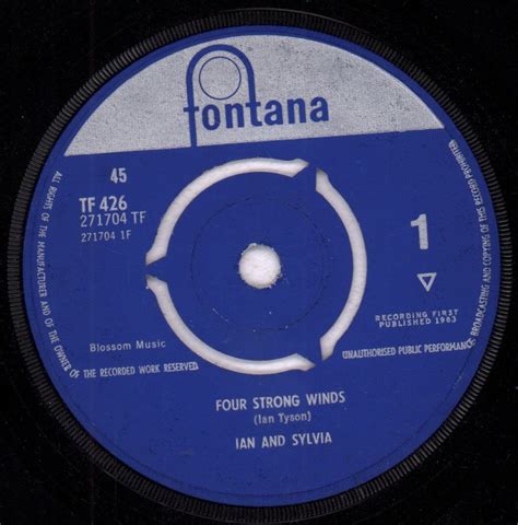 Album Four Strong Winds De Ian And Sylvia Sur Cdandlp