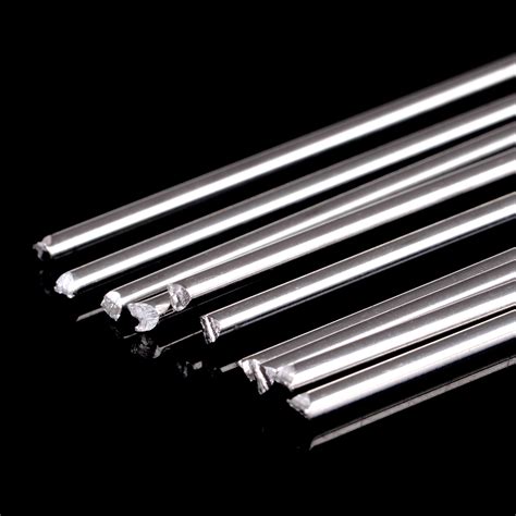 10pcs Silver Welding Rods Low Temperature Metal Aluminum Magnesium ...