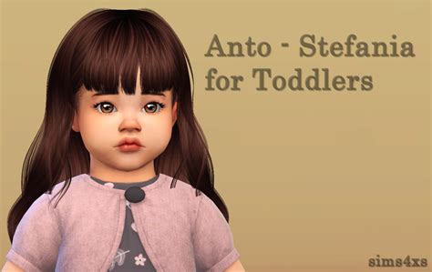 Antosims ‘s Stefania Hair For Toddlersfull Credit Antosims Before