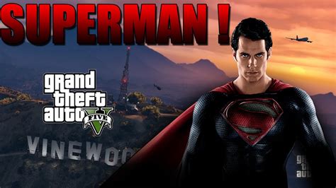 Gta 5 Mods Superman Youtube