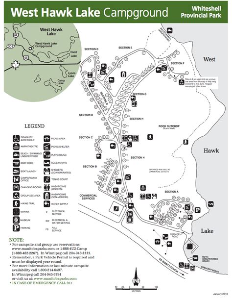 West Hawk Lake Campground Map Quickimage Eatsleepride