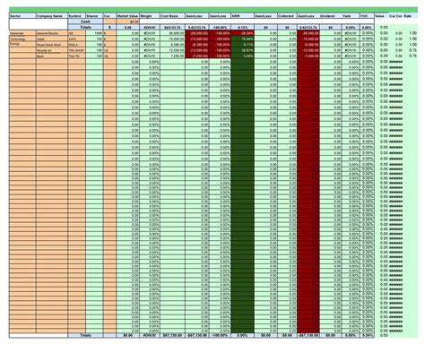 33 Free Investment Tracking Spreadsheets 💰 Excel Templatelab