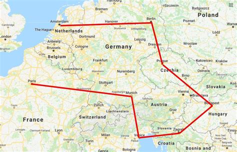 22 Day Interrail Route For First Trip To Europe With Photos Europe