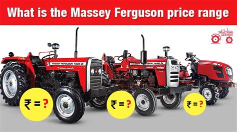 Massey Ferguson Tractors Price List 2023 Features Specifications