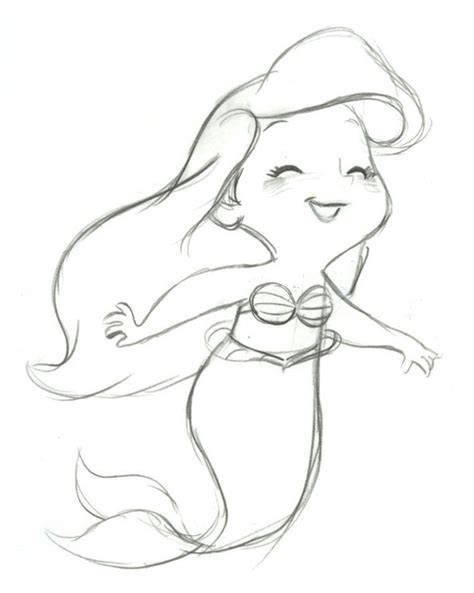 Mermaid Outline Drawing At Getdrawings Free Download