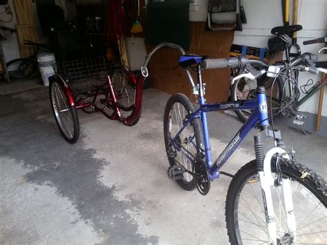 Converted 3 Wheeled Adult Trike To Bike Trailer For Cheap 9 Steps