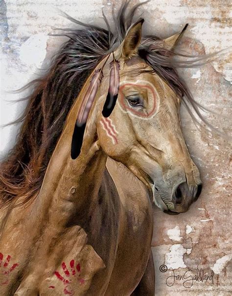 Native American Horses Horse Art War Horse