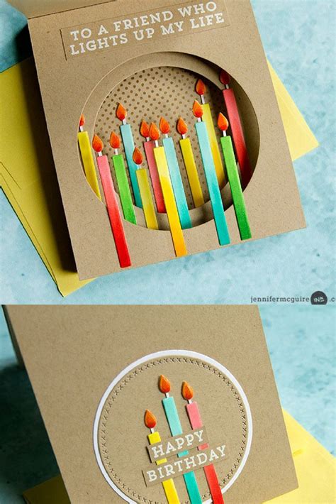 30 Paper Craft Ideas For Birthday ⋆ Birthday Cards Diy