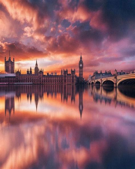 Canon Photography What A Stunning Sunset In London Wow Who Has