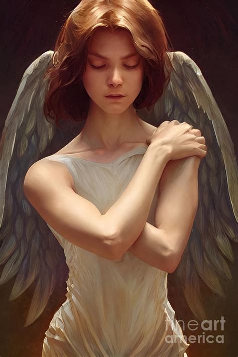 Weeping Angel Digital Art By Laura Hopson Fine Art America