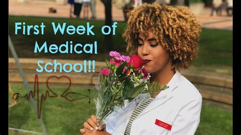 First Week Of Med School Medical School Vlog 1 Youtube